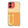 Slim Protection Case［ Original - initial two tone - U orange ］