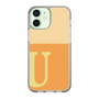 Slim Protection Case［ Original - initial two tone - U orange ］