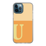 Slim Protection Case［ Original - initial two tone - U orange ］