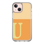 Slim Protection Case［ Original - initial two tone - U orange ］