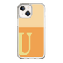 Slim Protection Case［ Original - initial two tone - U orange ］