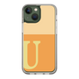 Slim Protection Case［ Original - initial two tone - U orange ］