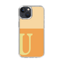 Slim Protection Case［ Original - initial two tone - U orange ］