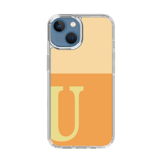 Slim Protection Case［ Original - initial two tone - U orange ］
