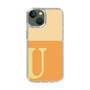 Slim Protection Case［ Original - initial two tone - U orange ］