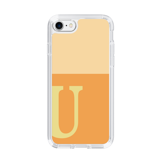 Slim Protection Case［ Original - initial two tone - U orange ］