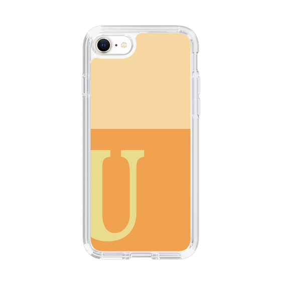 Slim Protection Case［ Original - initial two tone - U orange ］