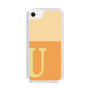 Slim Protection Case［ Original - initial two tone - U orange ］
