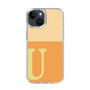 Slim Protection Case［ Original - initial two tone - U orange ］