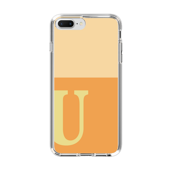 Slim Protection Case［ Original - initial two tone - U orange ］