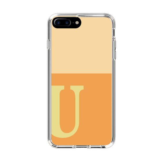 Slim Protection Case［ Original - initial two tone - U orange ］