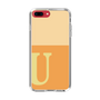Slim Protection Case［ Original - initial two tone - U orange ］