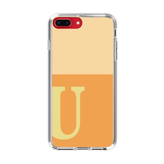 Slim Protection Case［ Original - initial two tone - U orange ］