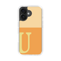 Slim Protection Case［ オリジナル - initial two tone - U orange ］