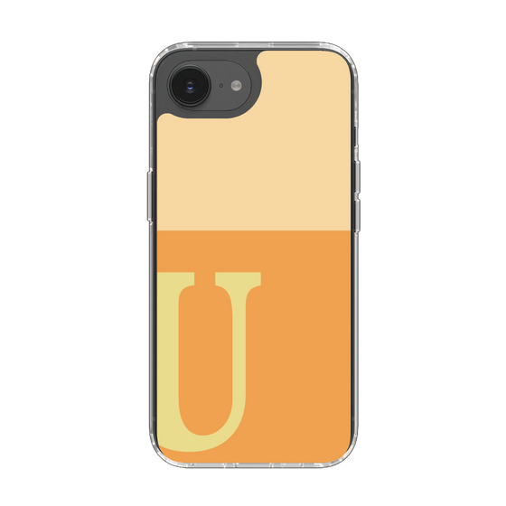 Slim Protection Case［ Original - initial two tone - U orange ］