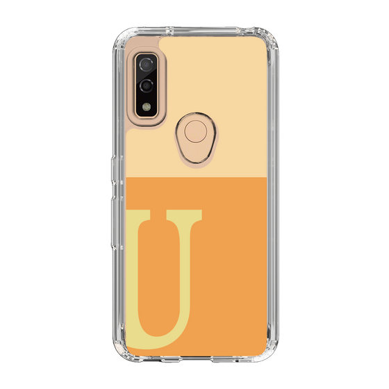 Slim Protection Case［ Original - initial two tone - U orange ］