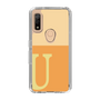 Slim Protection Case［ Original - initial two tone - U orange ］