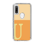Slim Protection Case［ Original - initial two tone - U orange ］