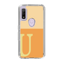 Slim Protection Case［ Original - initial two tone - U orange ］