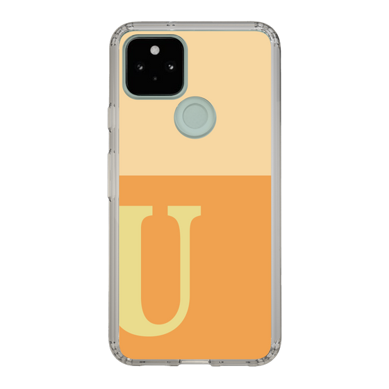 Slim Protection Case［ Original - initial two tone - U orange ］