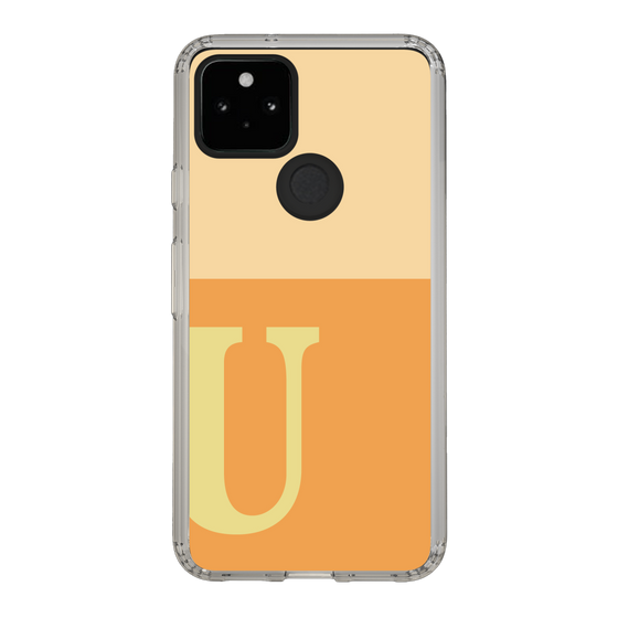 Slim Protection Case［ Original - initial two tone - U orange ］