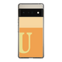 Slim Protection Case［ Original - initial two tone - U orange ］