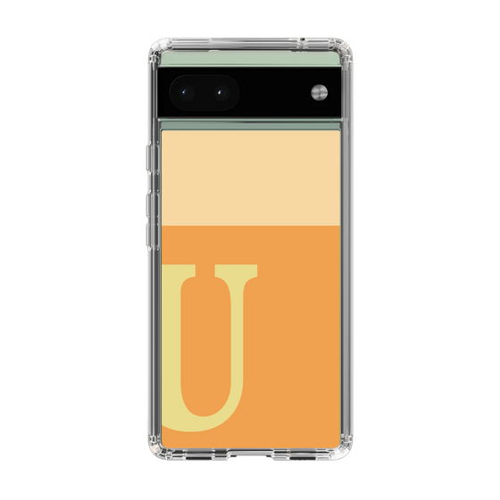 Slim Protection Case［ Original - initial two tone - U orange ］