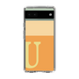 Slim Protection Case［ Original - initial two tone - U orange ］