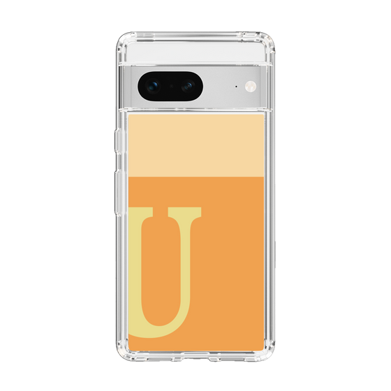 Slim Protection Case［ Original - initial two tone - U orange ］