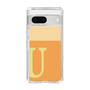 Slim Protection Case［ Original - initial two tone - U orange ］