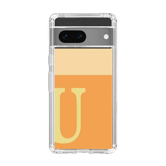 Slim Protection Case［ Original - initial two tone - U orange ］