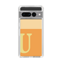 Slim Protection Case［ Original - initial two tone - U orange ］