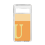 Slim Protection Case［ Original - initial two tone - U orange ］