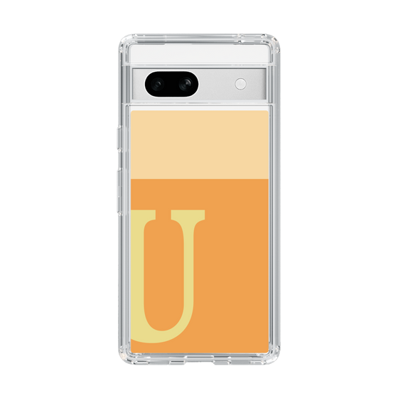 Slim Protection Case［ Original - initial two tone - U orange ］