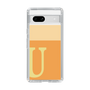 Slim Protection Case［ Original - initial two tone - U orange ］