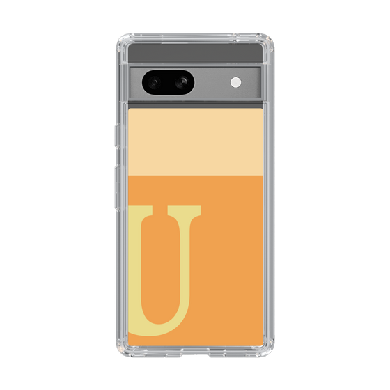 Slim Protection Case［ Original - initial two tone - U orange ］