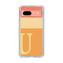 Slim Protection Case［ Original - initial two tone - U orange ］