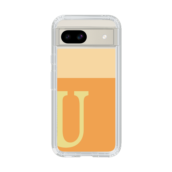 Slim Protection Case［ Original - initial two tone - U orange ］