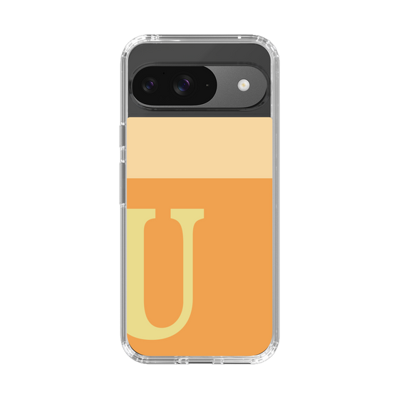 Slim Protection Case［ Original - initial two tone - U orange ］