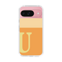 Slim Protection Case［ Original - initial two tone - U orange ］