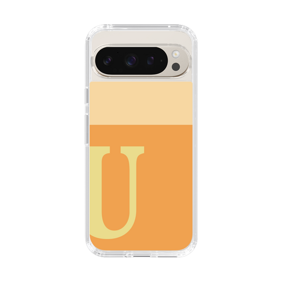 Slim Protection Case［ Original - initial two tone - U orange ］