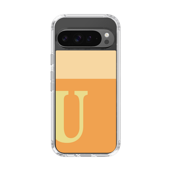 Slim Protection Case［ Original - initial two tone - U orange ］