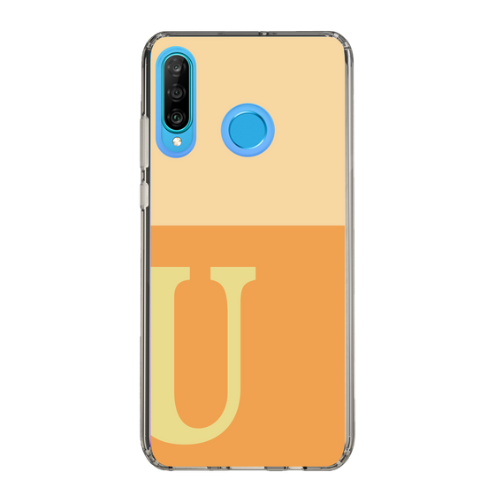 Slim Protection Case［ Original - initial two tone - U orange ］