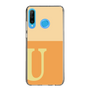 Slim Protection Case［ Original - initial two tone - U orange ］