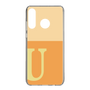 Slim Protection Case［ Original - initial two tone - U orange ］
