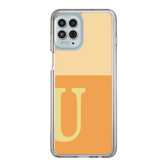 Slim Protection Case［ Original - initial two tone - U orange ］