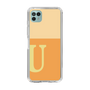 Slim Protection Case［ Original - initial two tone - U orange ］