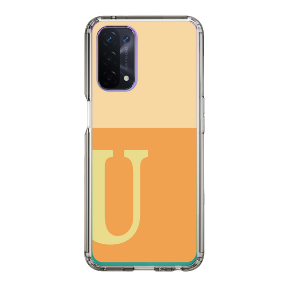 Slim Protection Case［ Original - initial two tone - U orange ］