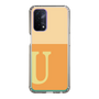 Slim Protection Case［ Original - initial two tone - U orange ］