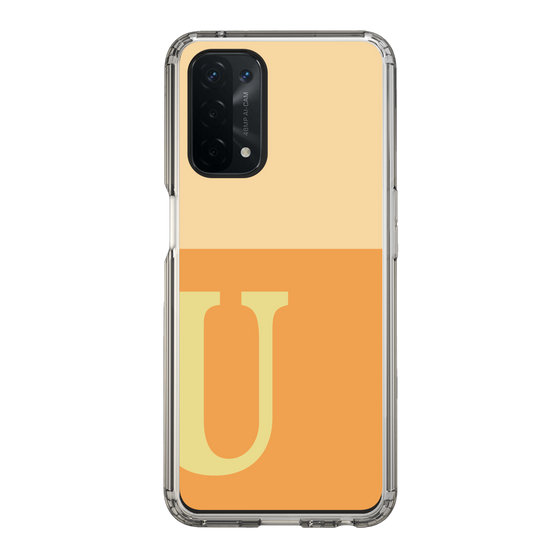 Slim Protection Case［ Original - initial two tone - U orange ］